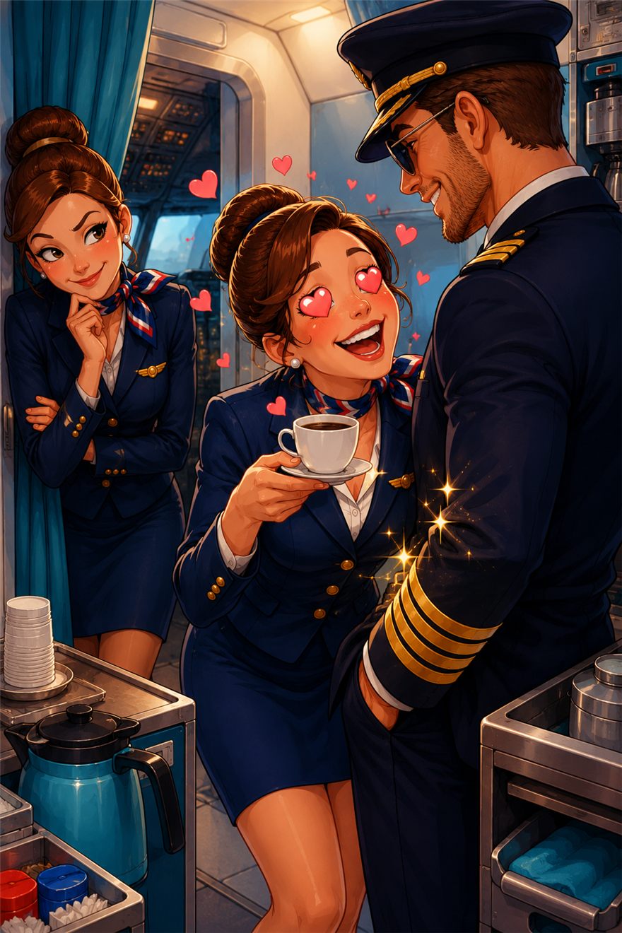 The galley pecking order