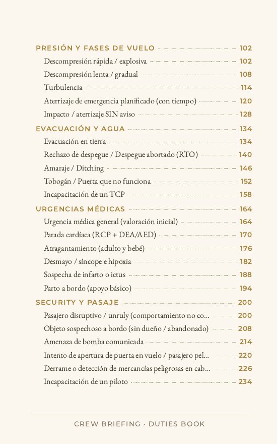A clean index to get to the point